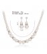 SET498 - Simple Pearl Necklace Set